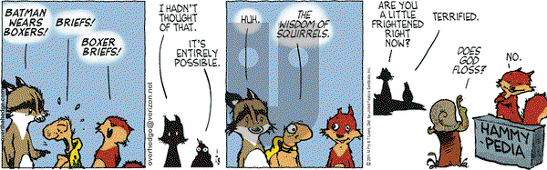 Over the Hedge on Tuesday January 18, 2011 Comic Strip