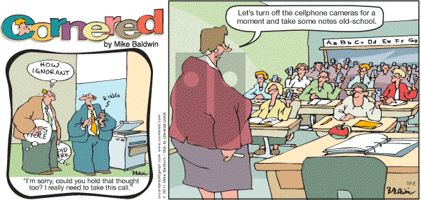 Cornered - Sunday October 2, 2011 Comic Strip