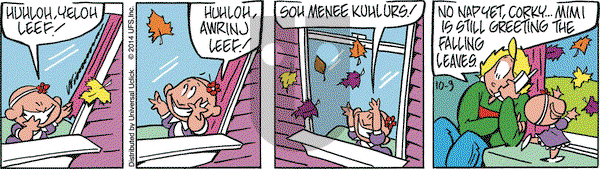 Rose is Rose on Thursday October 9, 2014 Comic Strip