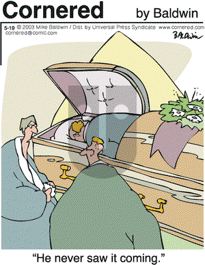 Cornered on Monday May 19, 2003 Comic Strip