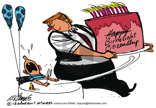Henry Payne on Wednesday October 31, 2018 Comic Strip
