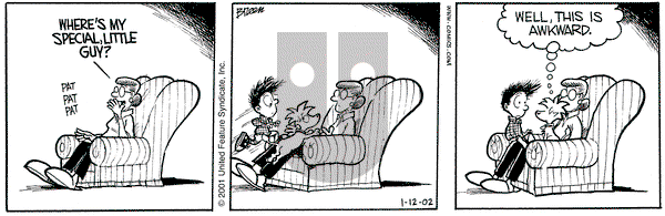 Grand Avenue on Wednesday January 16, 2002 Comic Strip