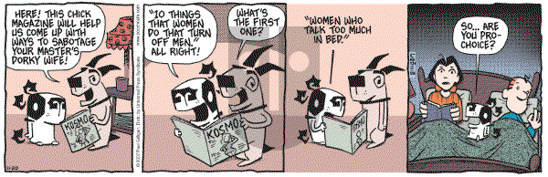 Pooch Cafe on Tuesday November 20, 2007 Comic Strip