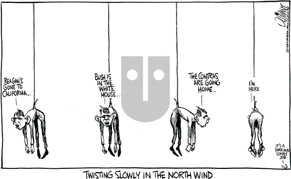 Pat Oliphant - Tuesday March 28, 1989 Comic Strip