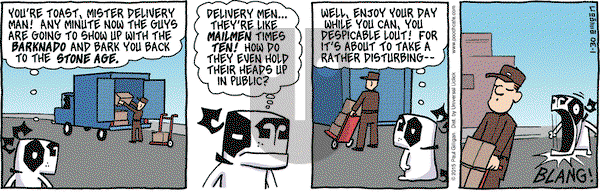 Pooch Cafe on Friday January 30, 2015 Comic Strip