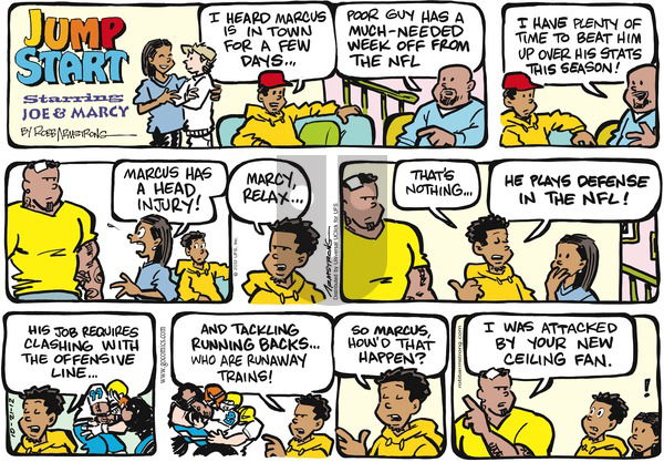 JumpStart on Sunday October 21, 2012 Comic Strip