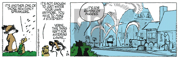 Over the Hedge on Saturday April 29, 2006 Comic Strip