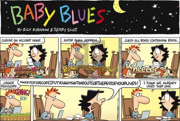 Baby Blues on Sunday March 16, 2025 Comic Strip
