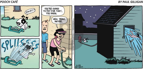 Pooch Cafe on Sunday June 28, 2015 Comic Strip