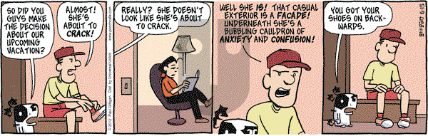 Pooch Cafe on Friday June 15, 2012 Comic Strip