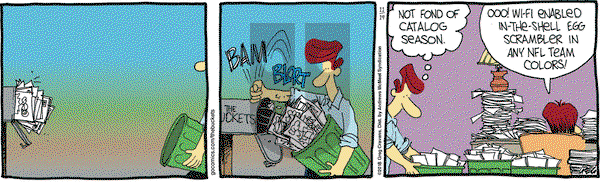 The Buckets on Monday November 19, 2018 Comic Strip