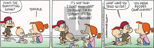 Baby Blues on Wednesday July 7, 2010 Comic Strip