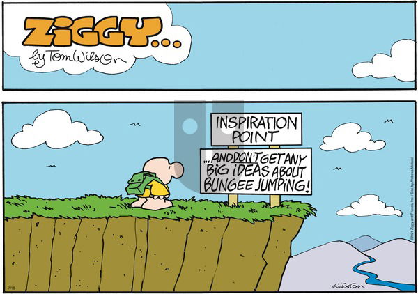 Ziggy on Sunday July 18, 2021 Comic Strip