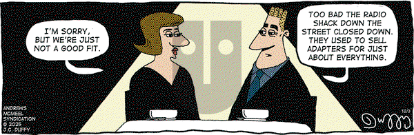 The Fusco Brothers on Wednesday December 3, 2025 Comic Strip