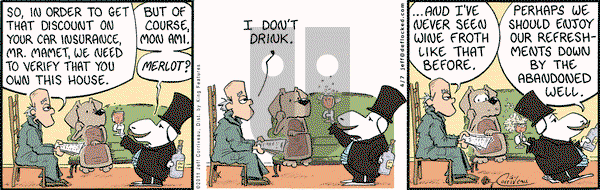 DeFlocked on Thursday April 7, 2011 Comic Strip