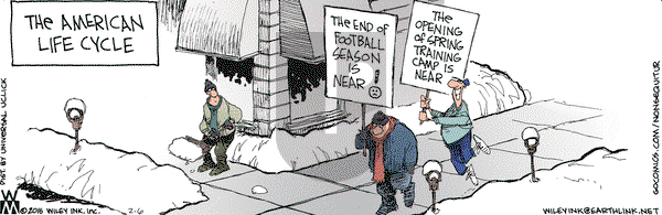 Non Sequitur on Saturday February 6, 2016 Comic Strip