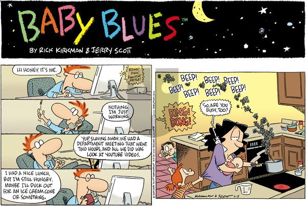 Baby Blues on Sunday July 19, 2009 Comic Strip