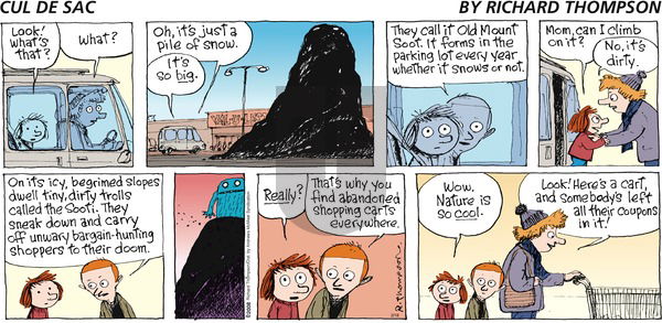 Cul de Sac on Sunday February 18, 2018 Comic Strip