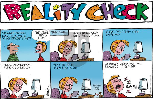 Reality Check on Sunday June 6, 2021 Comic Strip