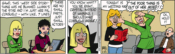 Luann on Monday February 22, 2010 Comic Strip