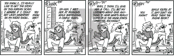 Doonesbury on Tuesday June 6, 1978 Comic Strip
