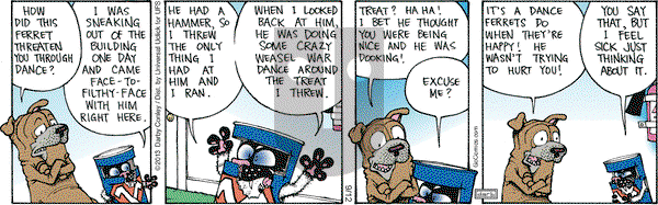 Get Fuzzy on Thursday September 12, 2013 Comic Strip
