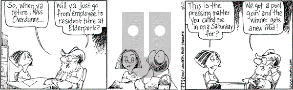 The Elderberries on Tuesday November 13, 2007 Comic Strip