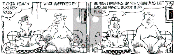 The Grizzwells on Wednesday December 14, 2005 Comic Strip