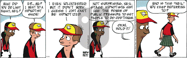 Lucky Cow on Friday November 4, 2005 Comic Strip