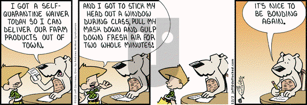DeFlocked on Wednesday December 2, 2020 Comic Strip