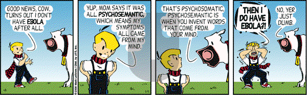Cow and Boy Classics on Saturday November 15, 2008 Comic Strip