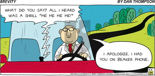 Brevity on Sunday August 6, 2017 Comic Strip