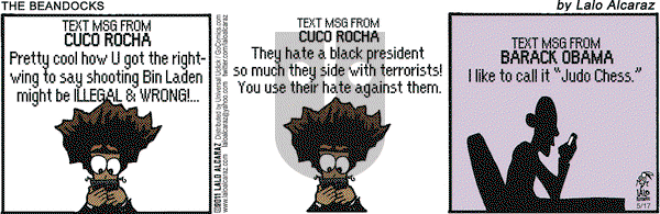 La Cucaracha on Tuesday May 17, 2011 Comic Strip