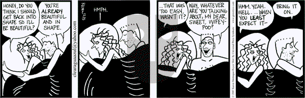 Clear Blue Water on Wednesday December 5, 2007 Comic Strip