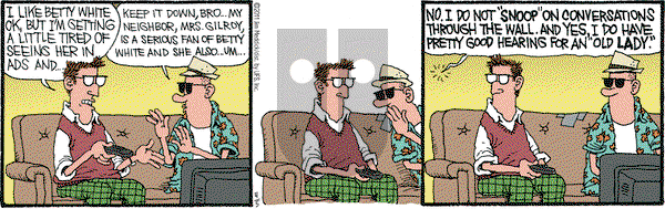 Monty on Tuesday April 5, 2011 Comic Strip