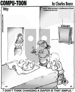 Compu-toon on Wednesday March 4, 2015 Comic Strip