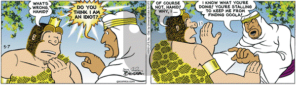 Alley Oop on Monday May 7, 2012 Comic Strip