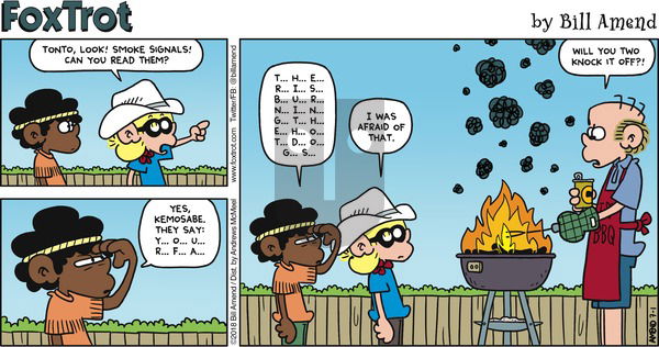 FoxTrot on Sunday July 1, 2018 Comic Strip