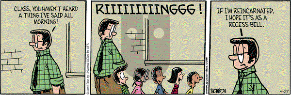 Grand Avenue on Wednesday April 27, 2016 Comic Strip