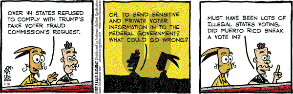 La Cucaracha on Tuesday July 18, 2017 Comic Strip