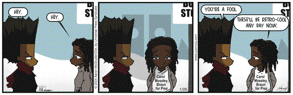 The Boondocks - Monday January 26, 2004 Comic Strip