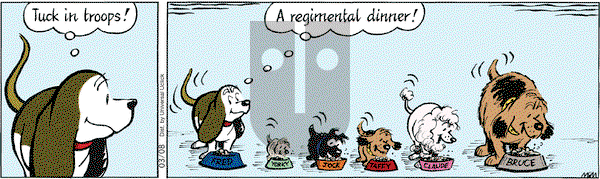 Fred Basset on Friday March 8, 2013 Comic Strip