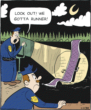 Brevity on Thursday April 25, 2019 Comic Strip
