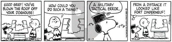 Peanuts on Thursday April 17, 1986 Comic Strip