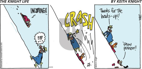 The Knight Life on Sunday November 13, 2016 Comic Strip