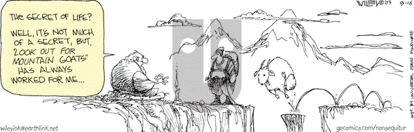 Non Sequitur on Thursday August 16, 2007 Comic Strip