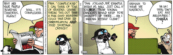 Get Fuzzy - Saturday March 3, 2018 Comic Strip