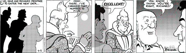 Alley Oop on Friday September 5, 2003 Comic Strip