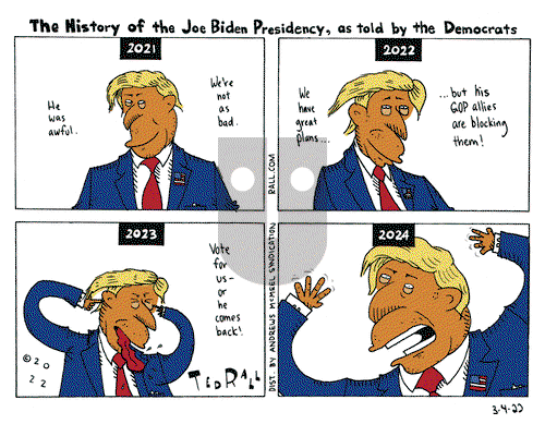 Ted Rall - Friday March 4, 2022 Comic Strip