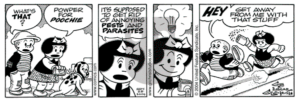 Nancy on Thursday September 23, 2004 Comic Strip